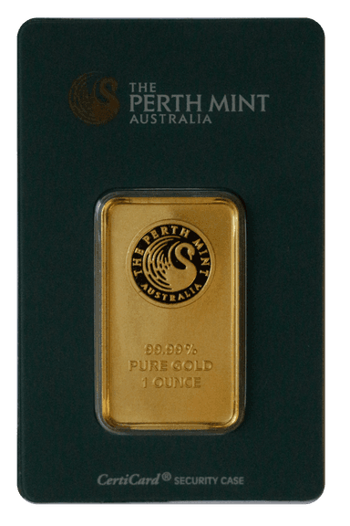 Perth Mint Gold Bar 1 oz. - Obverse